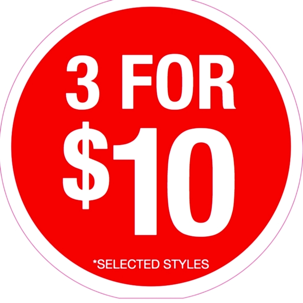 ❤️All items $5 or less are 3/ $10❤️